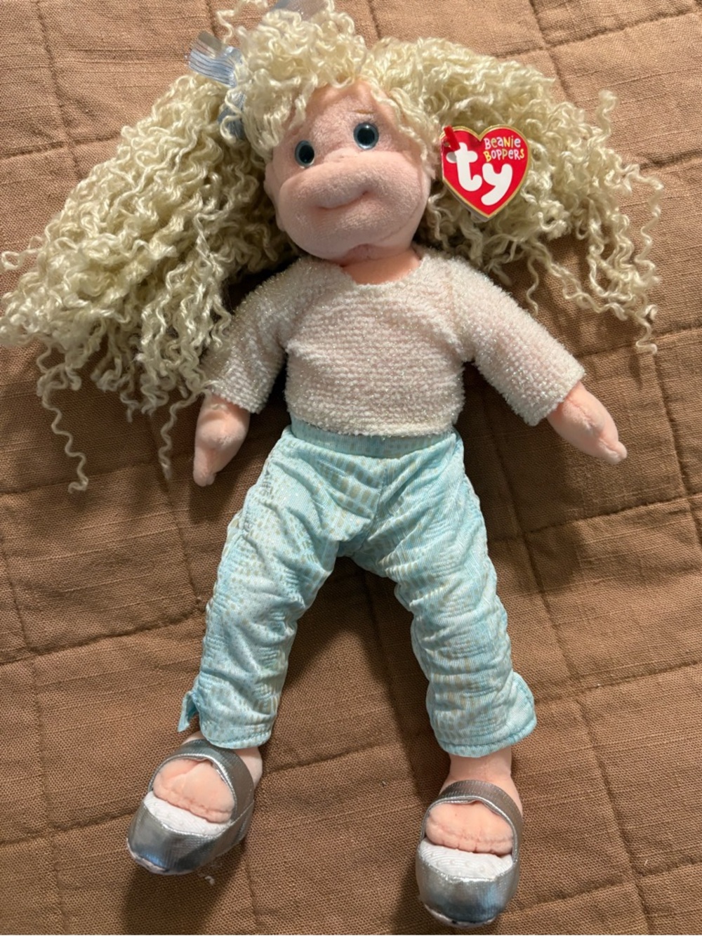 Sassy Star Beanie Bopper Y2K Plush Doll Dec 4 Birthday Vintage 2000s Toy